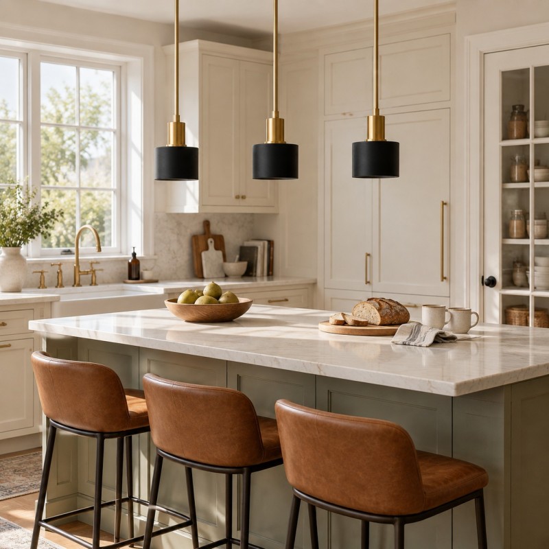 Aura Modern Porcelain Pendant Light