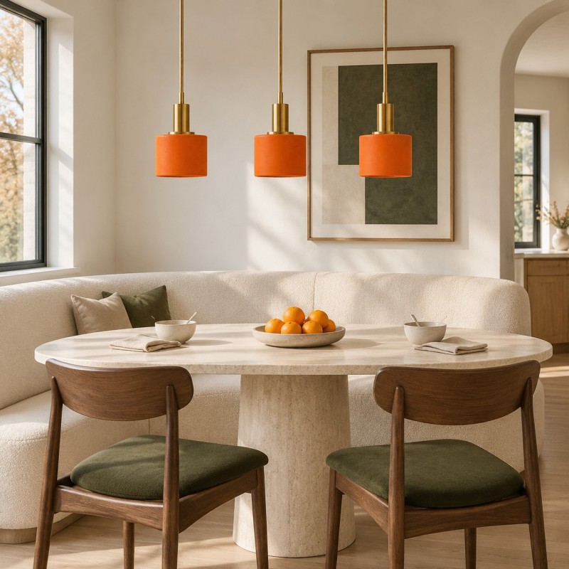Aura Modern Porcelain Pendant Light