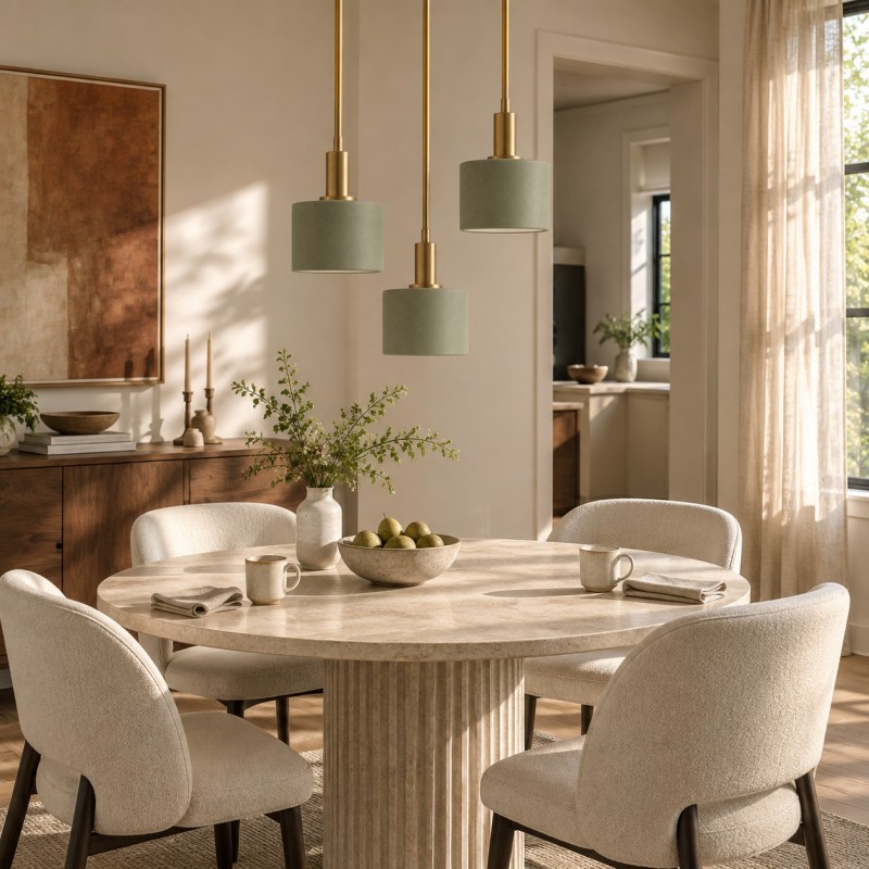 Aura Modern Porcelain Pendant Light