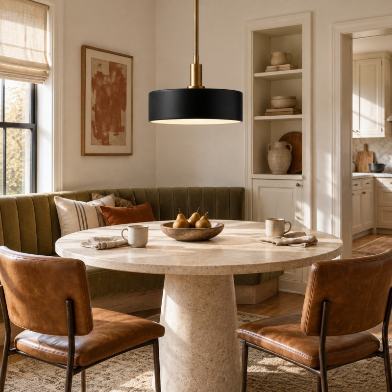 Aura Modern Porcelain Pendant Light