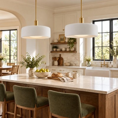 Aura Modern Porcelain Pendant Light