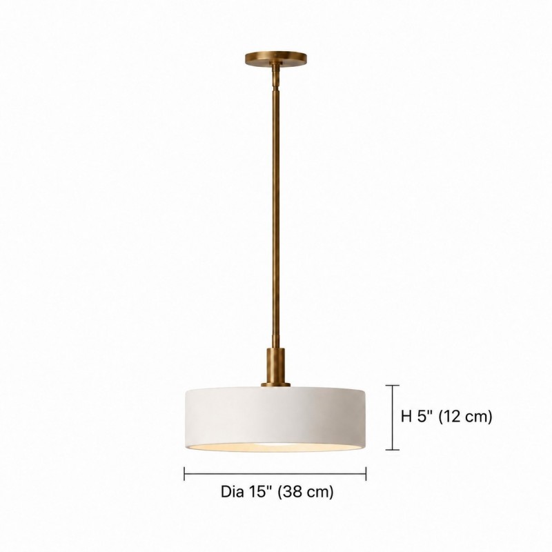 Aura Modern Porcelain Pendant Light