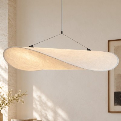 Hawkes Scandinavian Style Minimalist Fabric Pendant Light