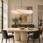 Hawkes Scandinavian Style Minimalist Fabric Pendant Light