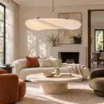 Hawkes Scandinavian Style Minimalist Fabric Pendant Light