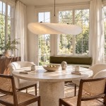 Hawkes Scandinavian Style Minimalist Fabric Pendant Light