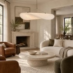 Hawkes Scandinavian Style Minimalist Fabric Pendant Light