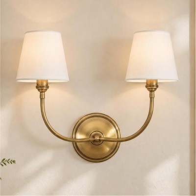 Wrynn 1/2/3 Light Fabric Shade Wall Sconce