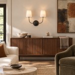 Wrynn 1/2/3 Light Fabric Shade Wall Sconce