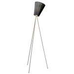 Modern Oslo wood floor lamp