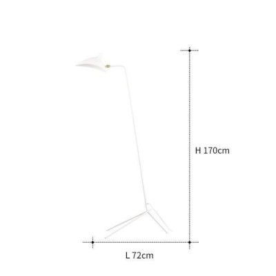 Serge mouille  floor lamp