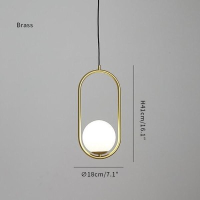 Mila Brass pendant lamp Mila Brass pendant lamp