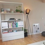 Modern Oslo wood floor lamp