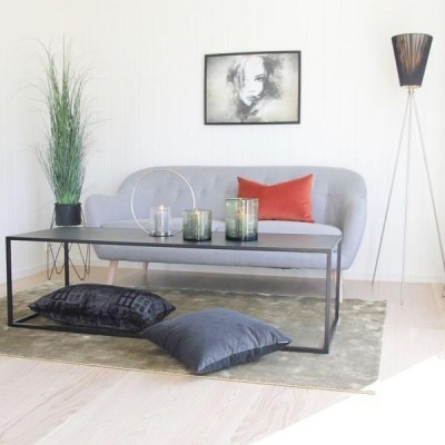 Modern Oslo wood floor lamp