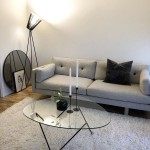 Modern Oslo wood floor lamp