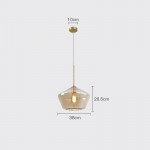 Modern Simple Glass Pendant