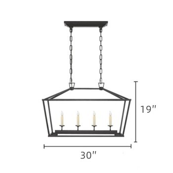 Darlana Lantern Chandelier Light