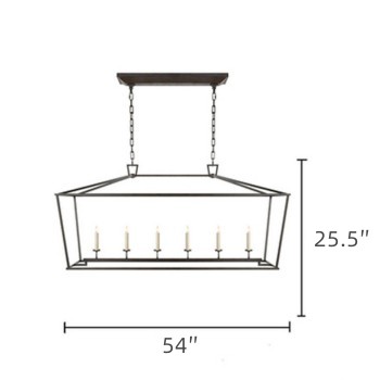 Darlana Lantern Chandelier Light