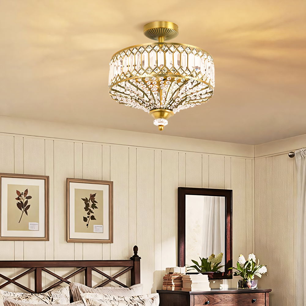 Crystal Chandelier | Semi Flush Chandelier | Ping Lighting Crystal Chandelier | Semi Flush Chandelier | Ping Lighting