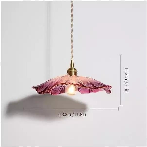 Lotus flower pendant light| Lotus hanging light | Ping Lighting