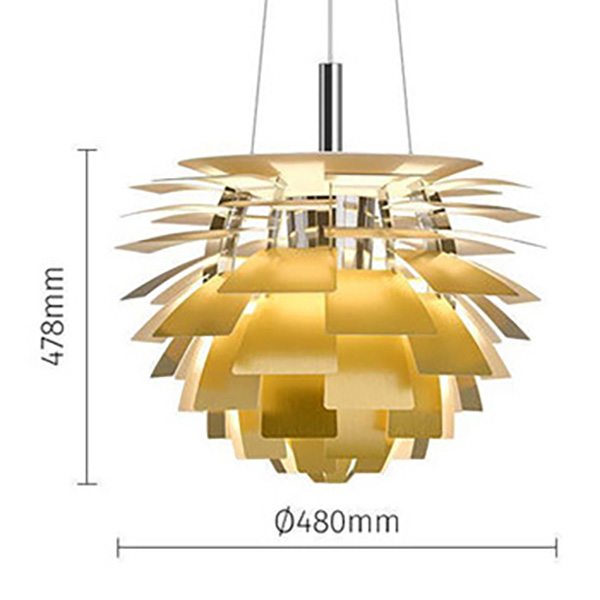 Artichoke Pendant Light Large Artichoke Light Fixture Ping Lighting