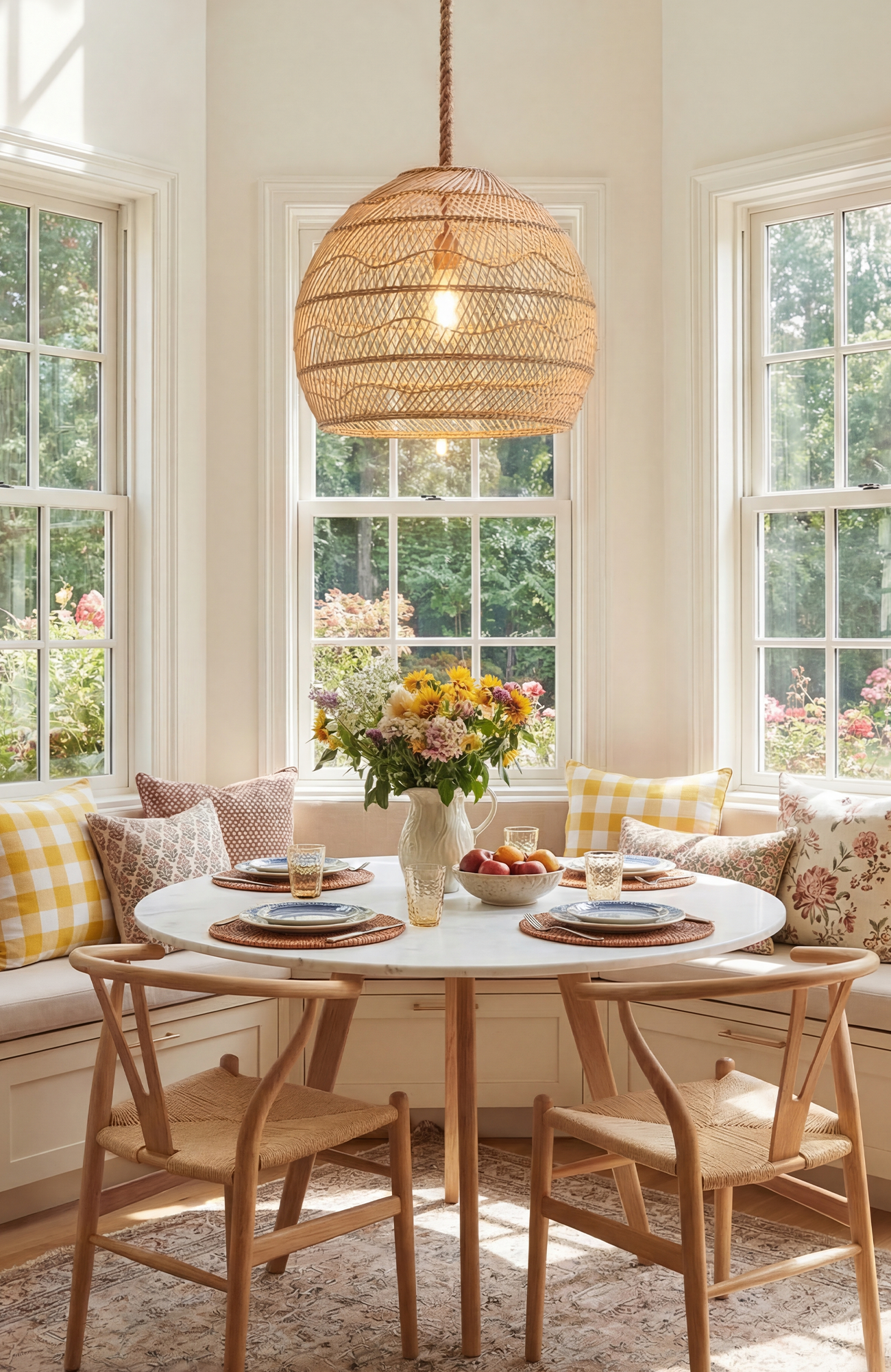 Ping Lighting Harini Tiffany Table Lamp