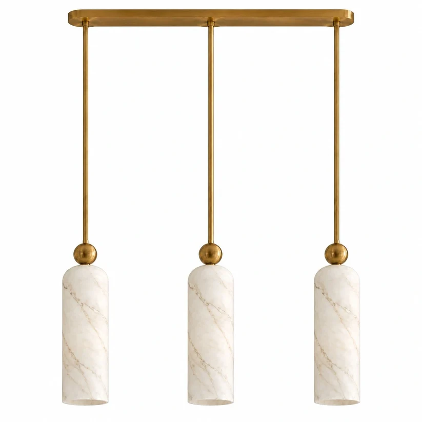 Alabaster 3 Light Linear (A)