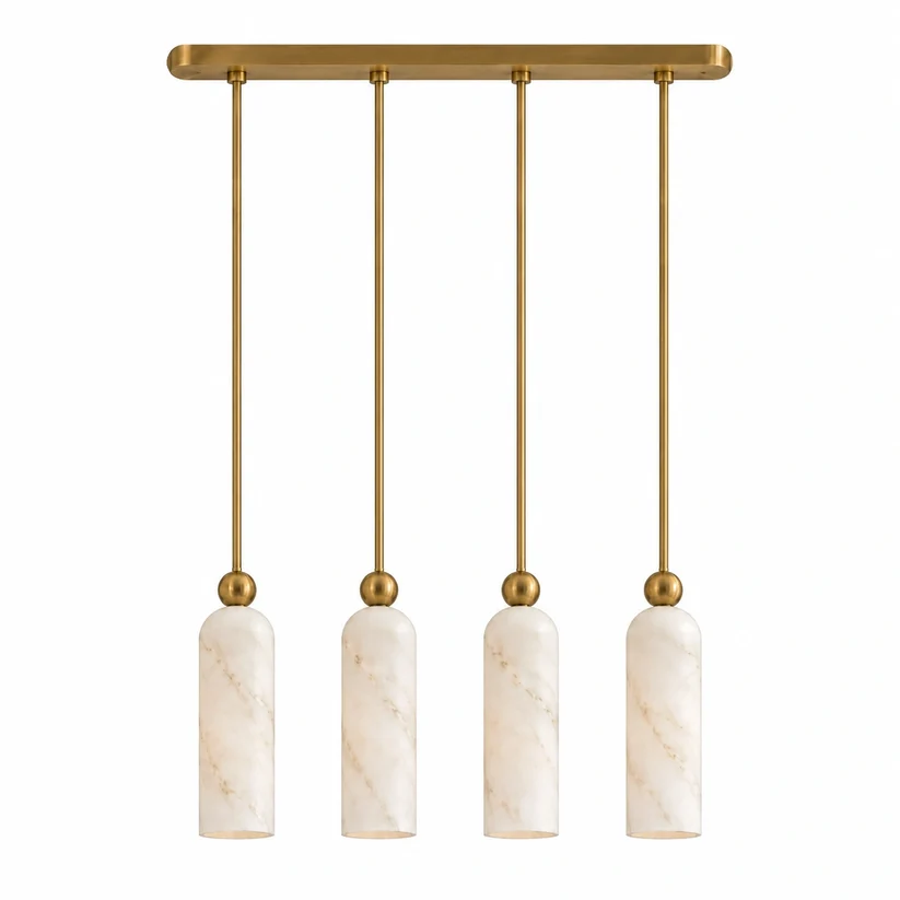 Alabaster 4 Light Linear
