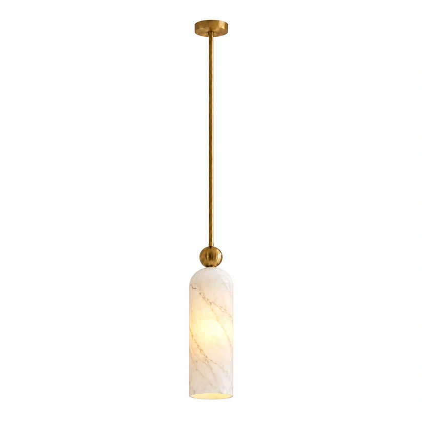 Alabaster single pendant
