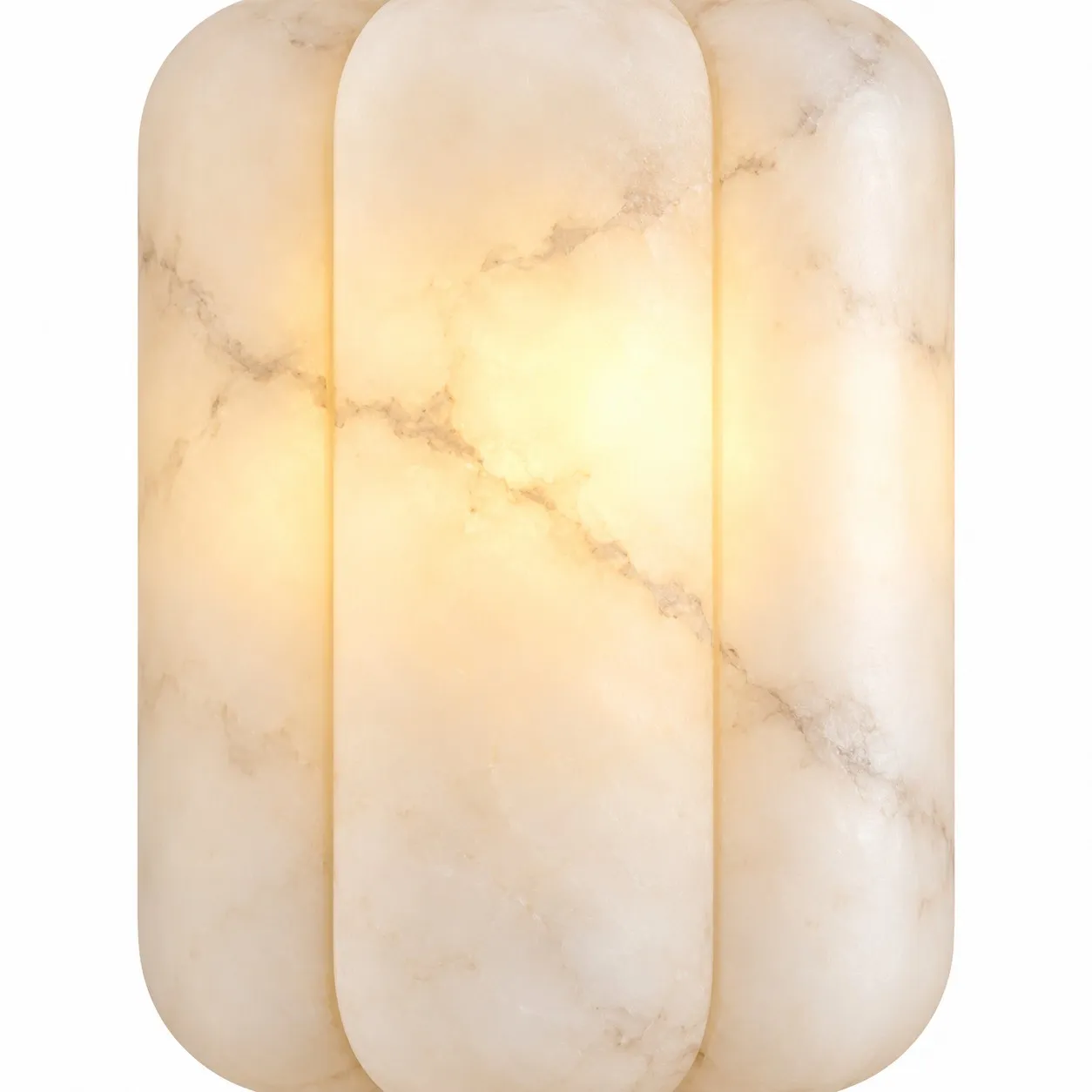 Close-up of natural alabaster veining