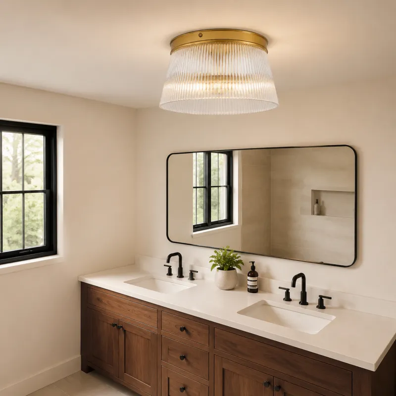Bathroom · Brass