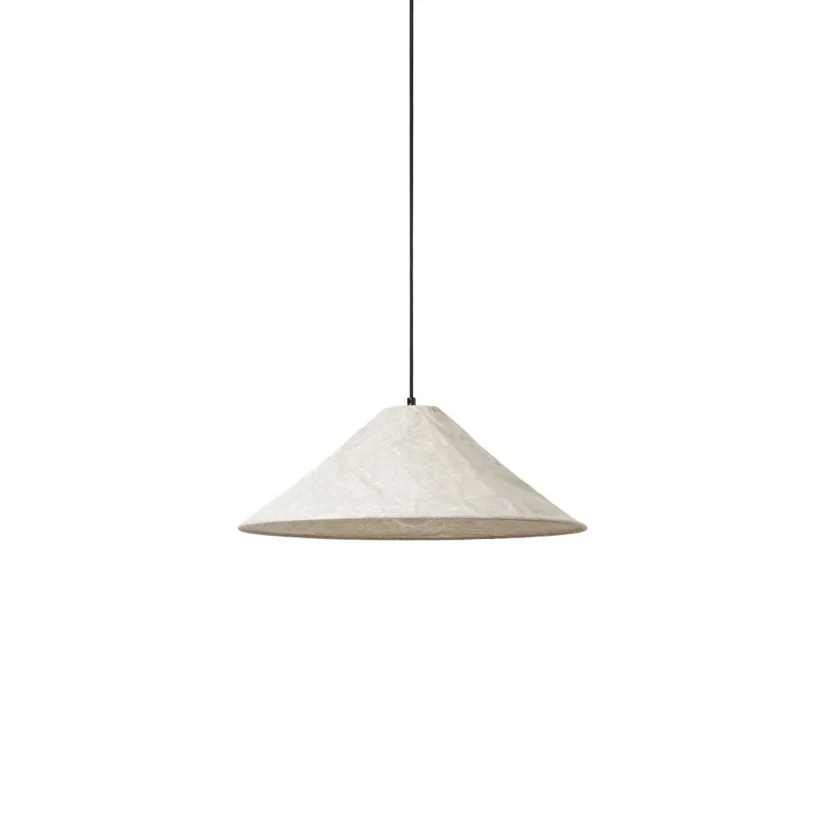 Small Auden cone fabric pendant