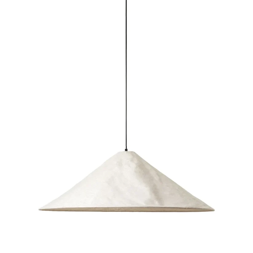 Large Auden cone fabric pendant