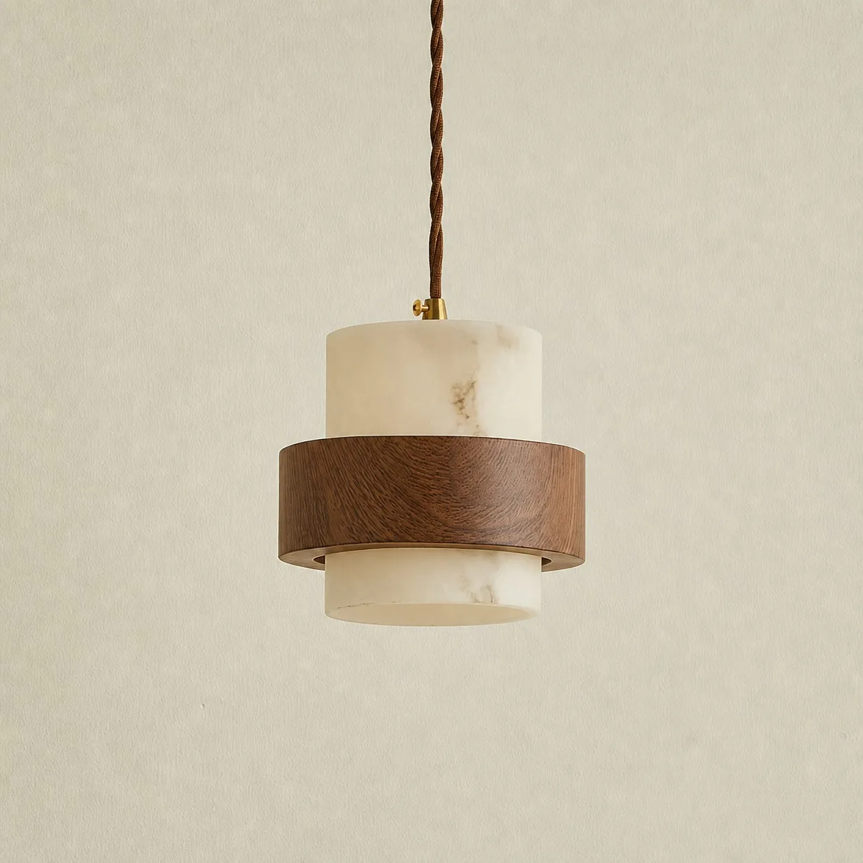Layered pendant turned off