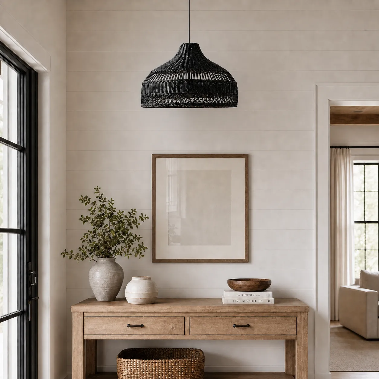 Wisteria Handmade Woven Rattan Pendant Light