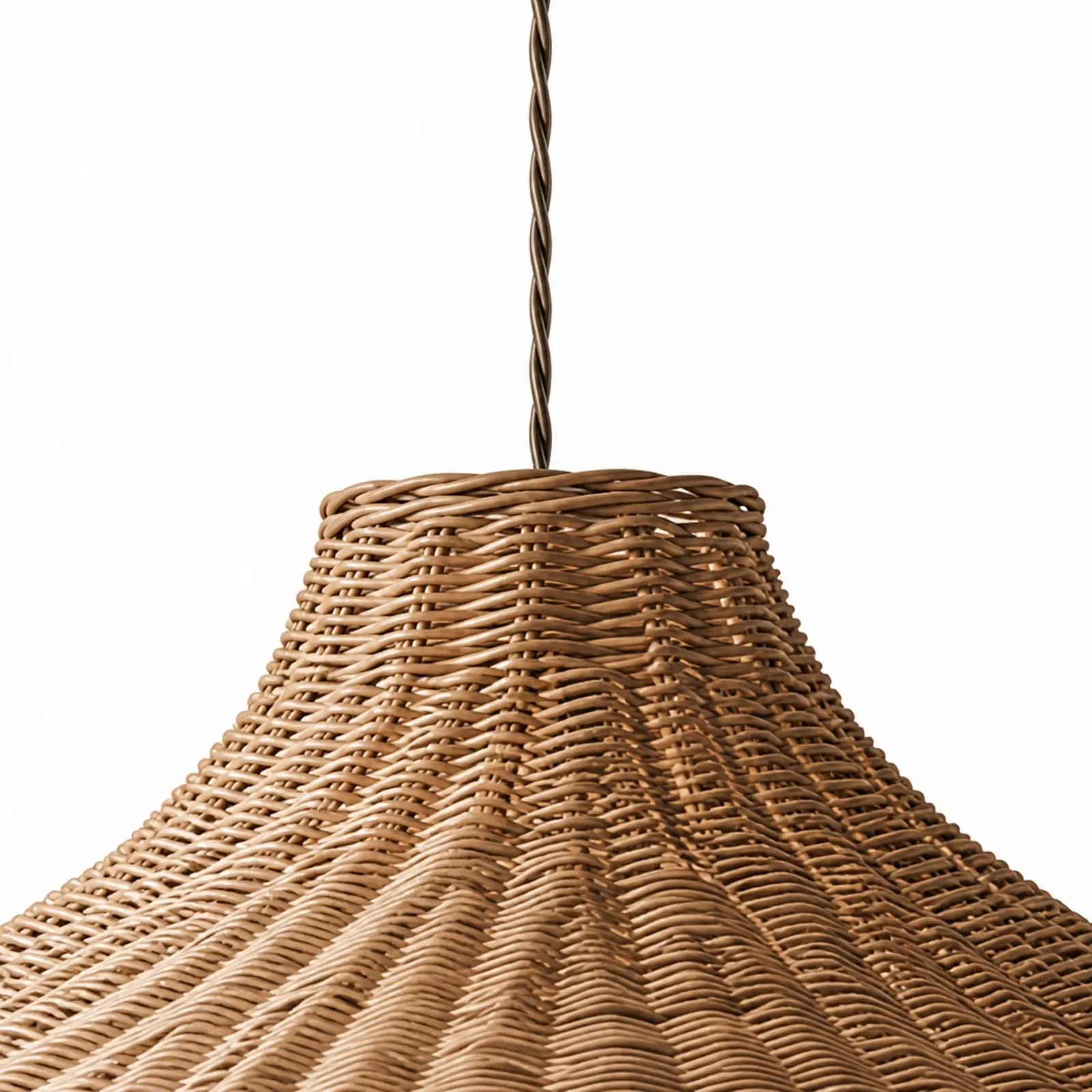 Wisteria Handmade Woven Rattan Pendant Light