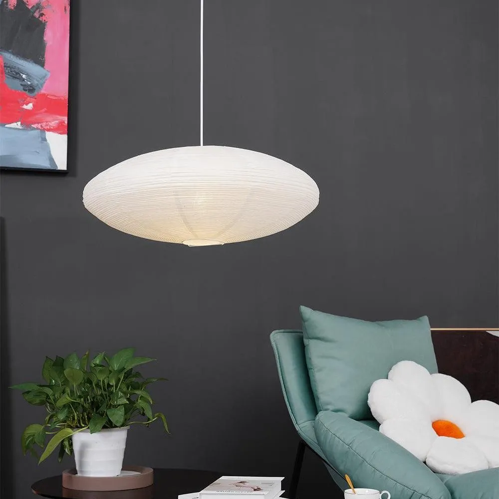 Gino Japanese Rice Paper Lantern Pendant Light
