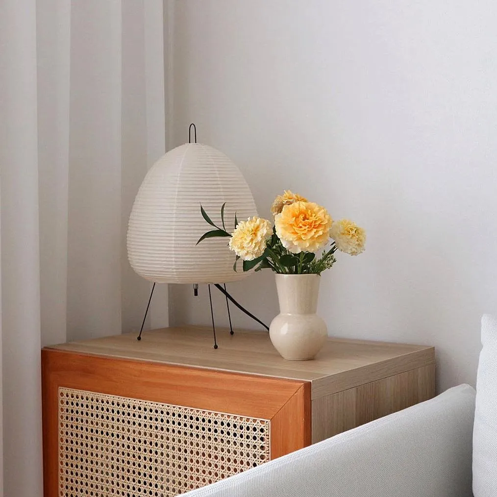 Salvatore Japanese Paper Table Lamp