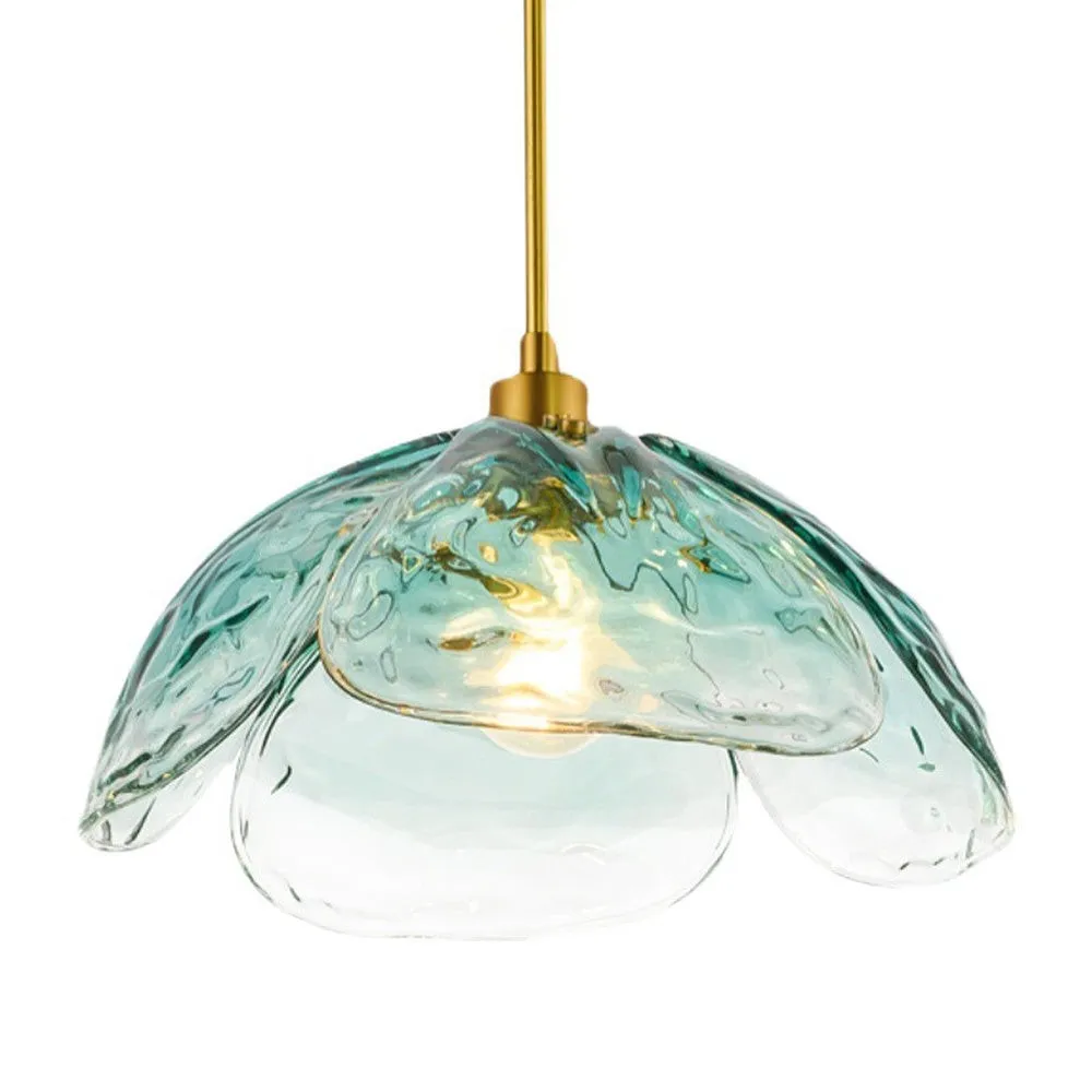 Vexen Flower Stained Glass Hanging Lamp