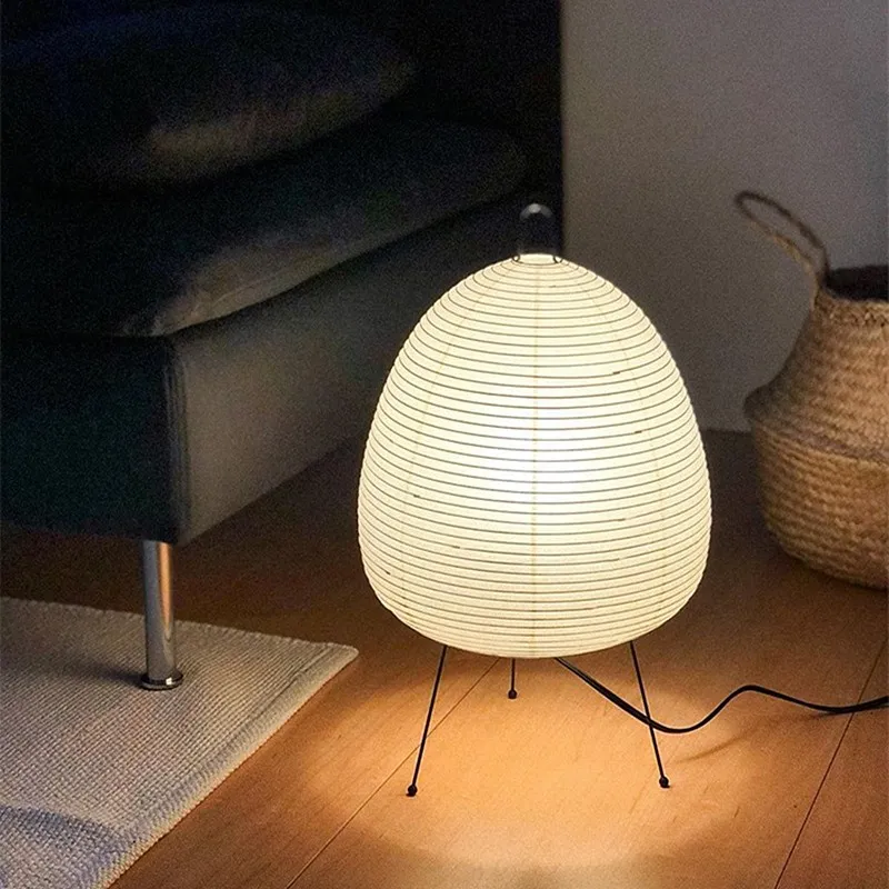 Salvatore Japanese Paper Table Lamp