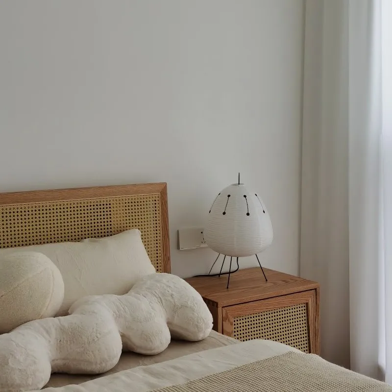 Nicolas Japanese Style Paper Lantern Table Lamp