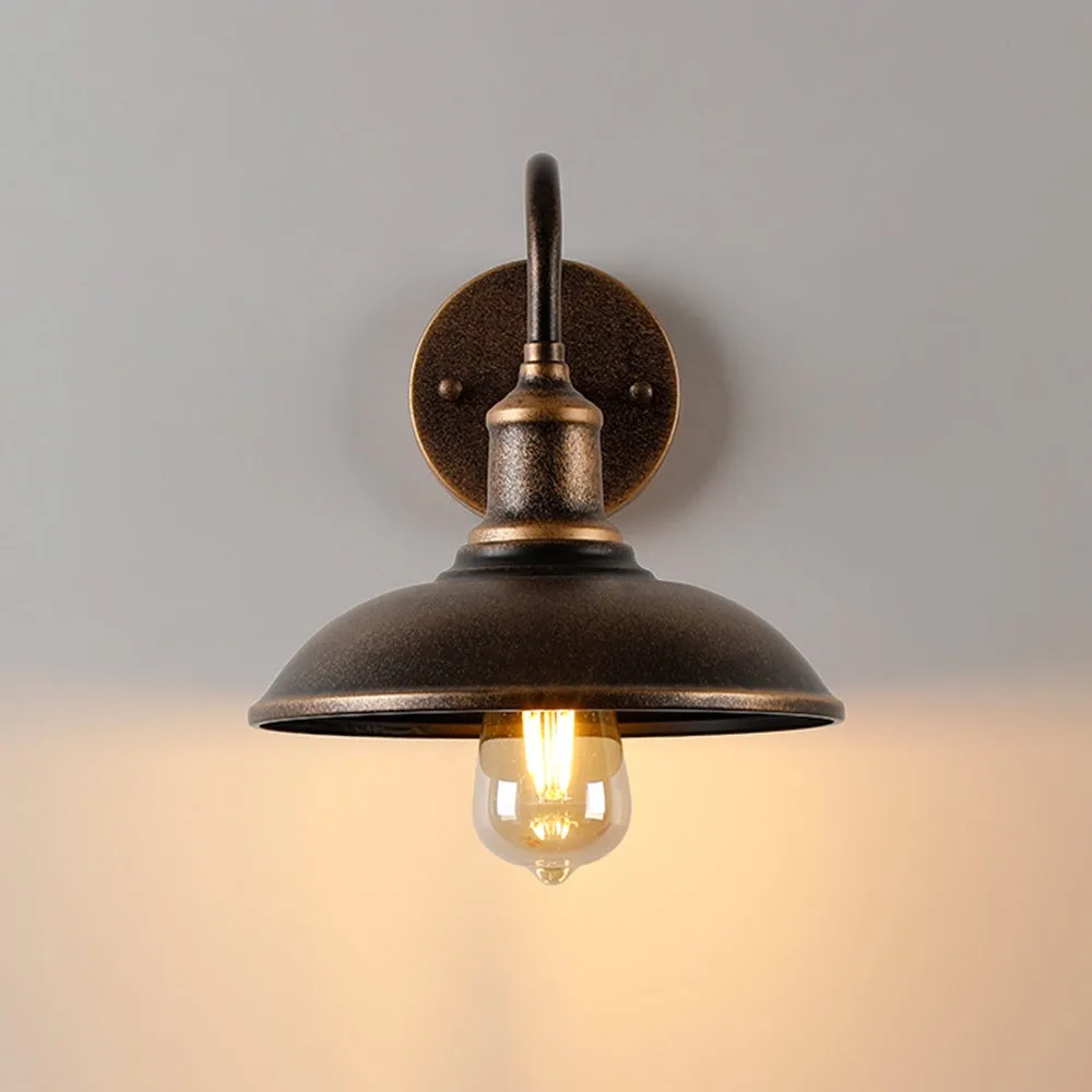 Arion Vintage Gooseneck Outdoor Wall Mounted Light