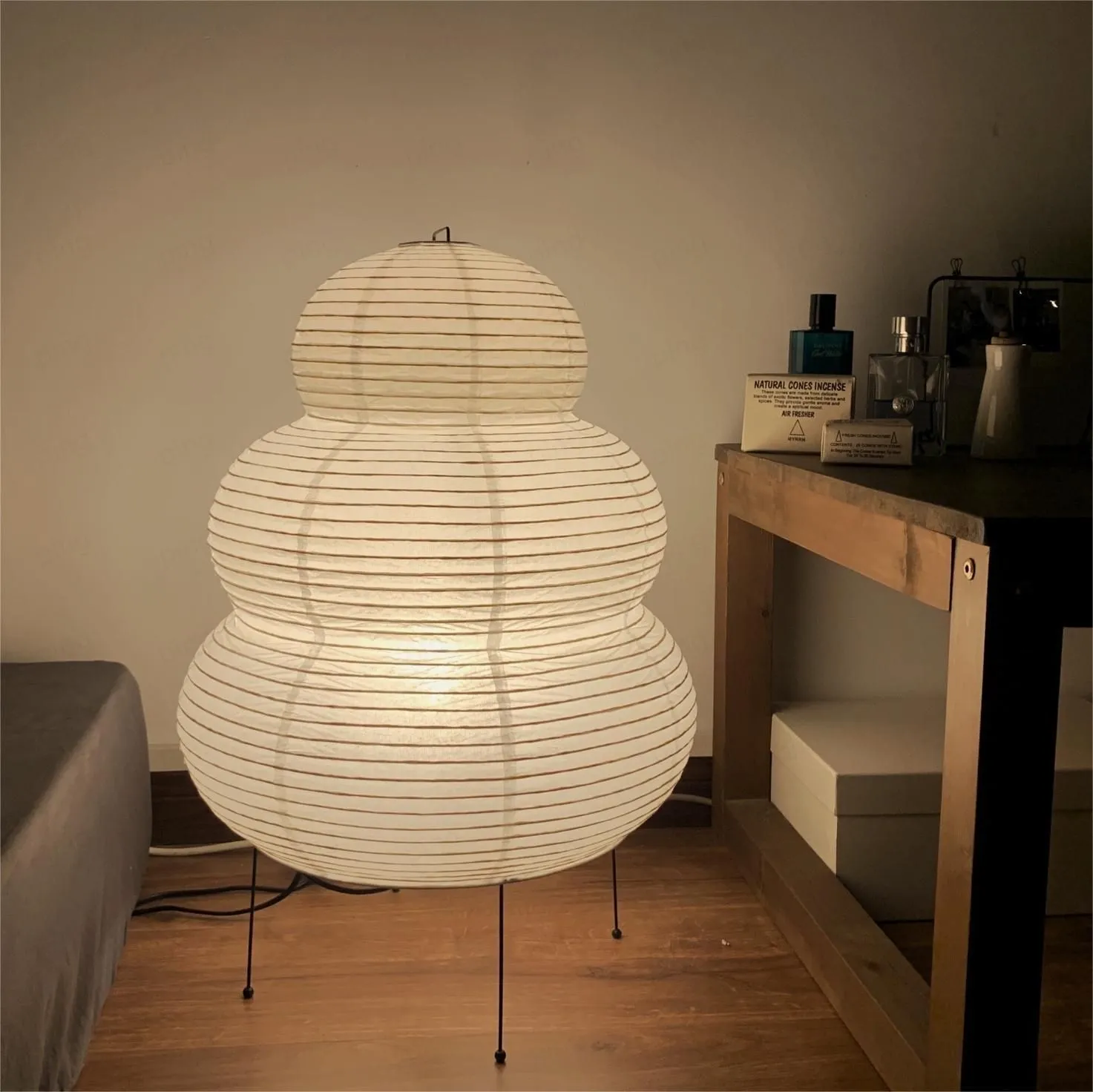 Asmi Miguel Japanese Paper Lantern Table Lamp
