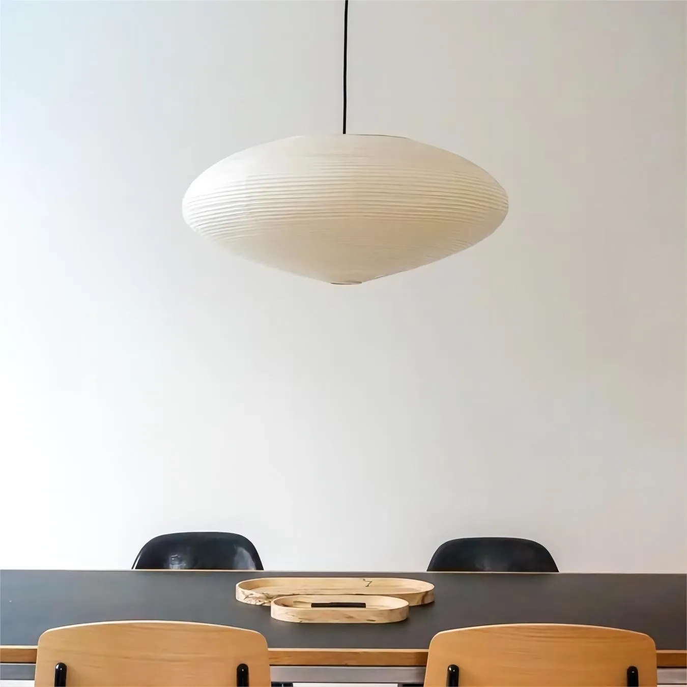 Gino Japanese Rice Paper Lantern Pendant Light