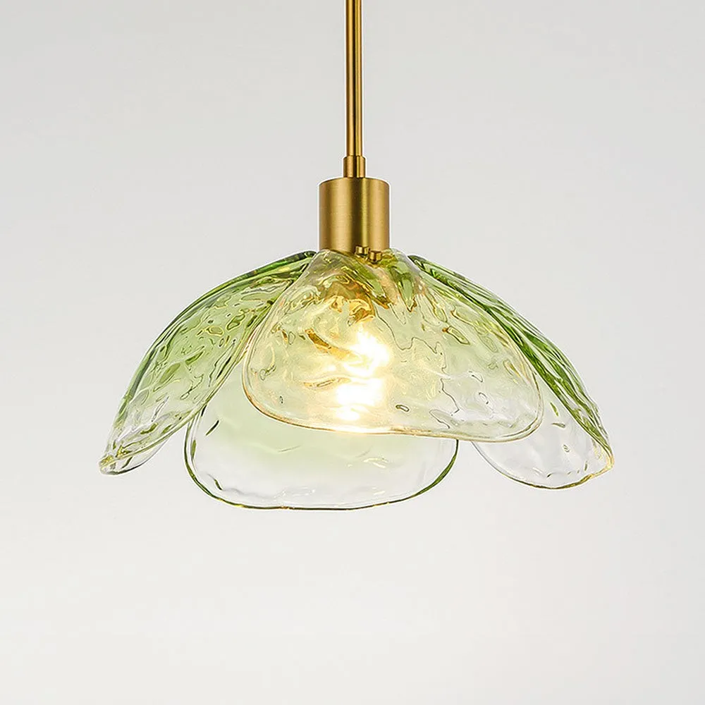 Vexen Flower Stained Glass Hanging Lamp
