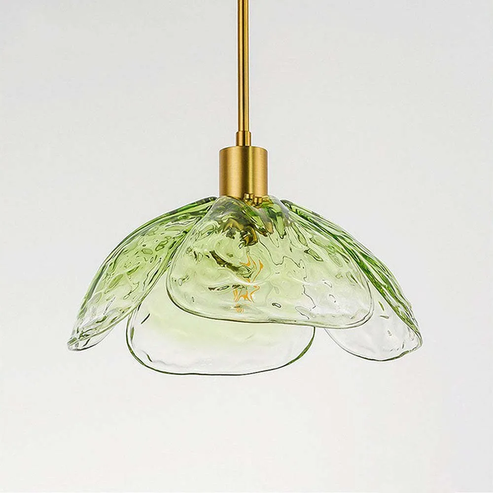 Vexen Flower Stained Glass Hanging Lamp