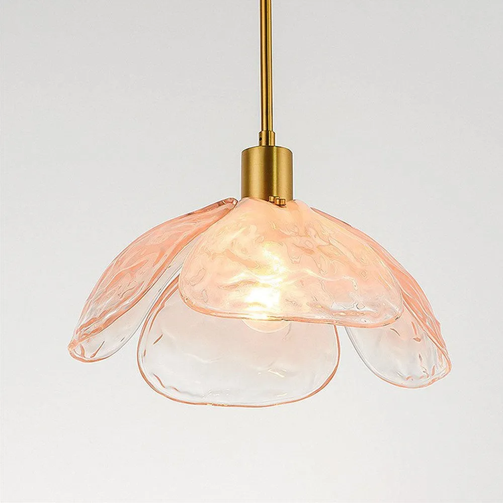 Vexen Flower Stained Glass Hanging Lamp