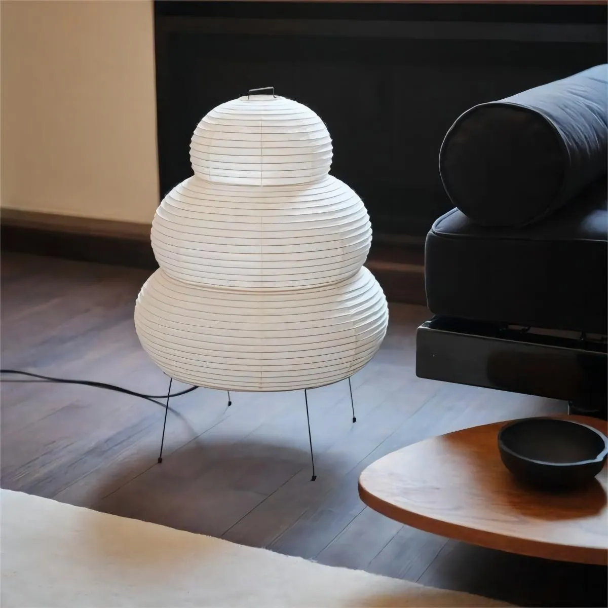 Asmi Miguel Japanese Paper Lantern Table Lamp