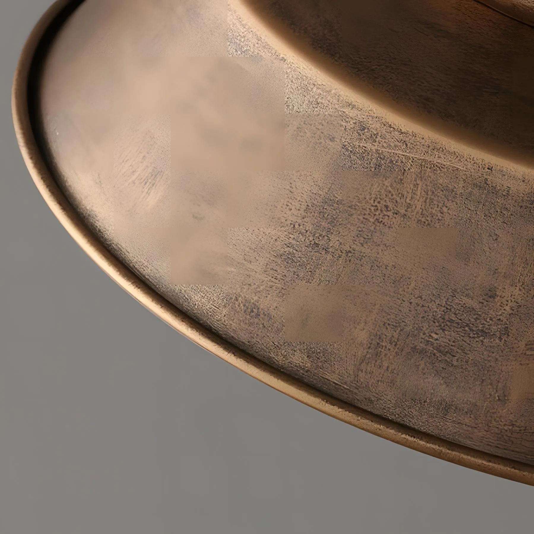 Carmen Industrial Antique Metal Horn Shaped Pendant Light