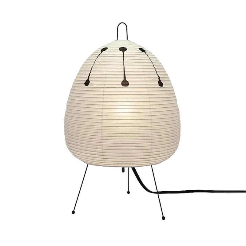 Nicolas Japanese Style Paper Lantern Table Lamp